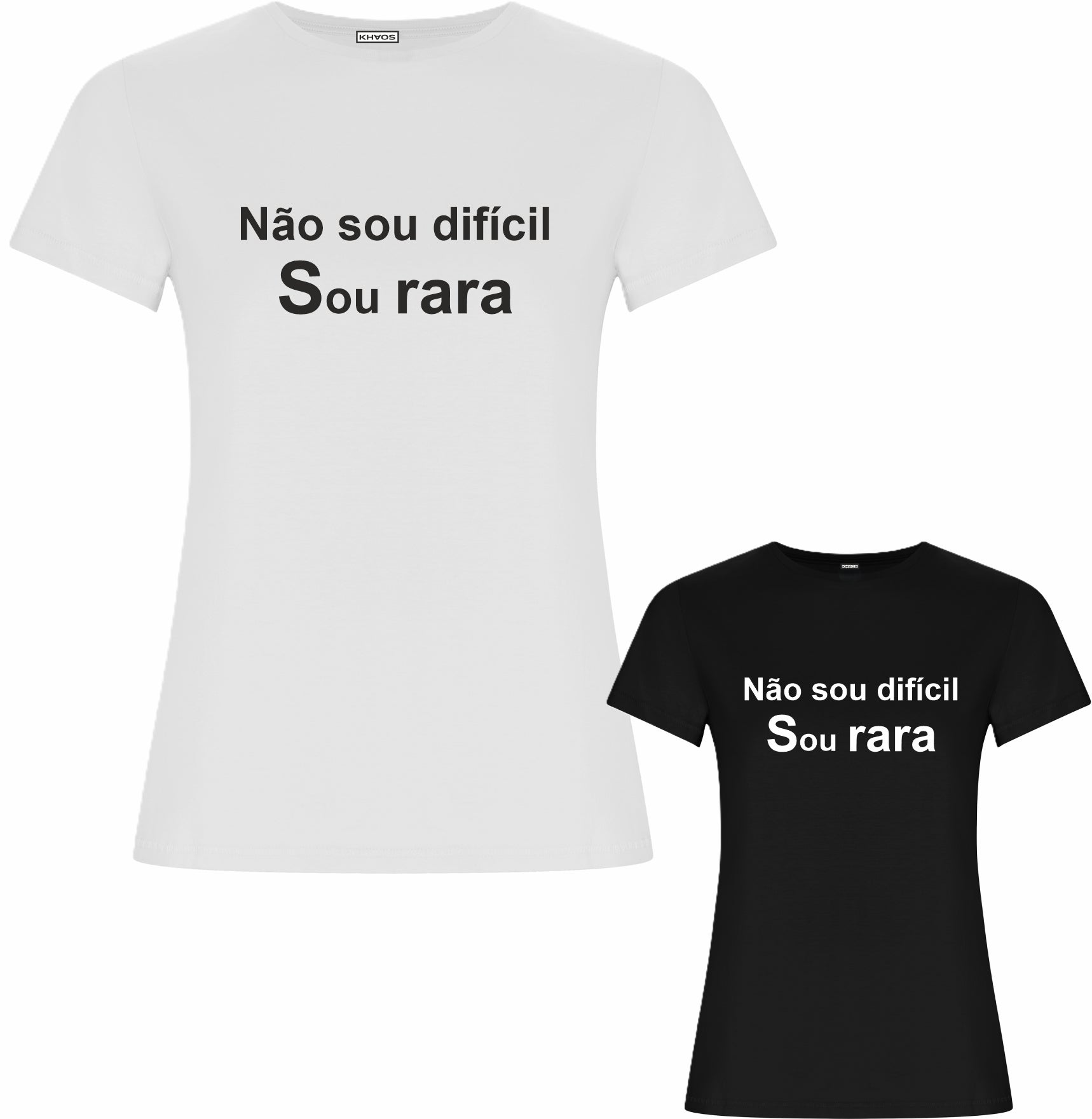 Não sou difícil sou rara