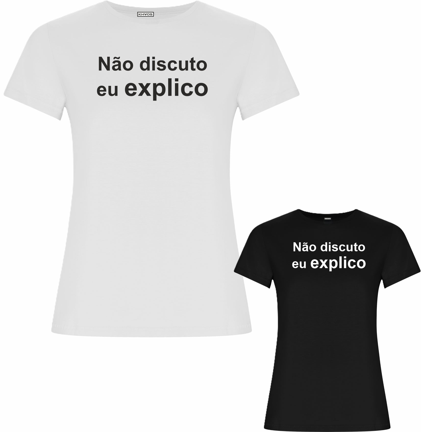 Não discuto eu explico