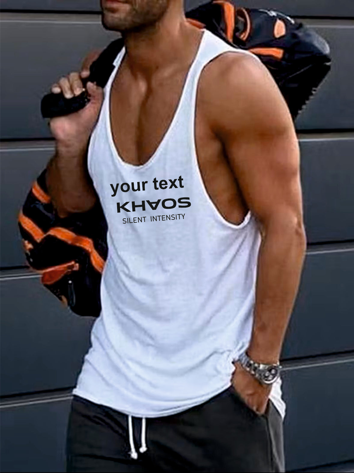 T-shirt alças your text