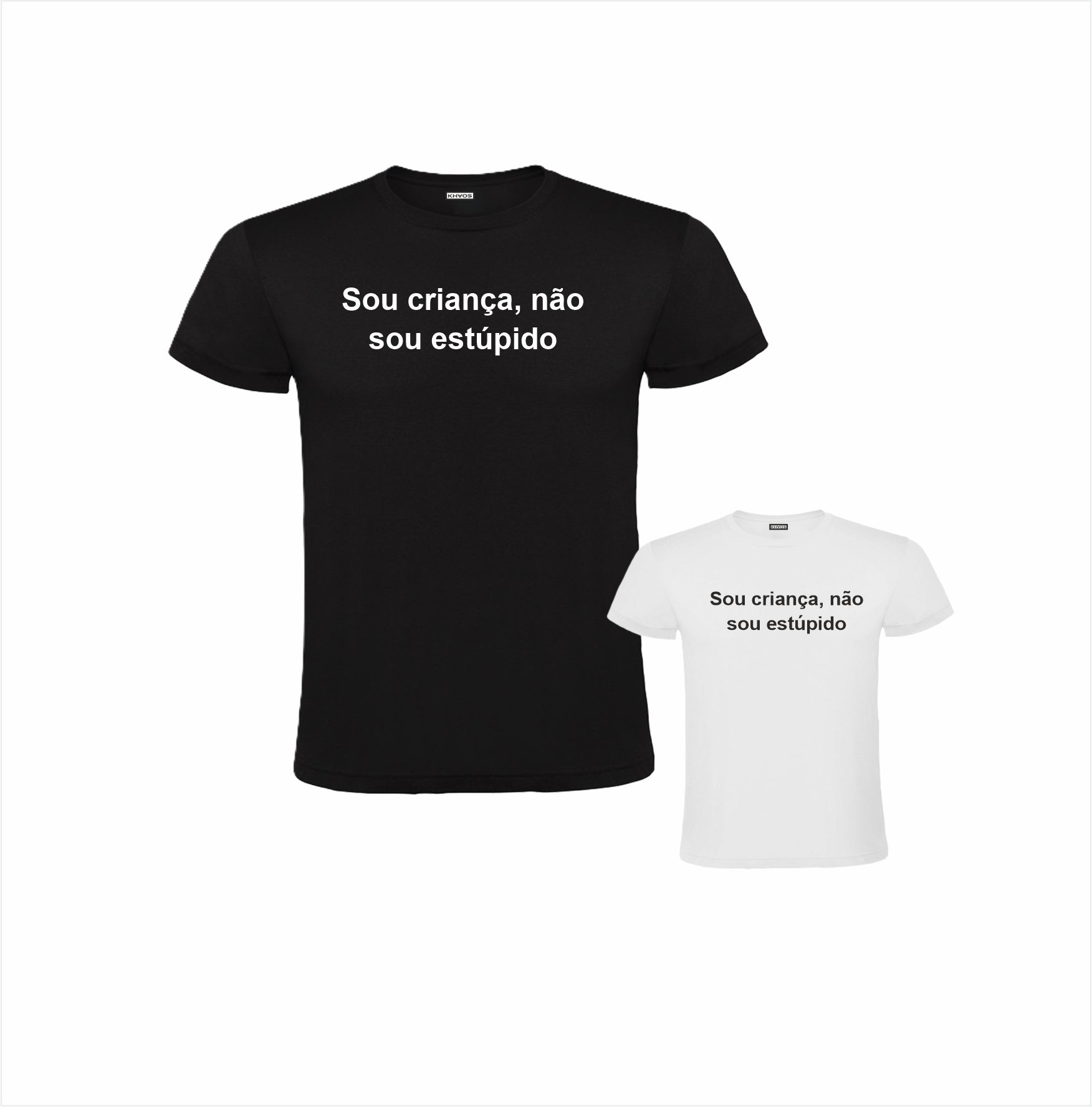 Sou criança não sou estúpido