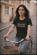 O teu texto t-shirt Mulher